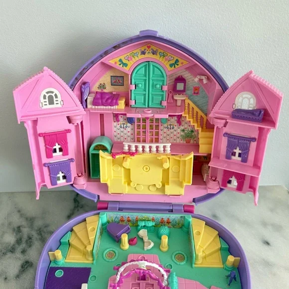 Polly Pocket | Vintage Bluebird Toys 1994 Wonderful Wedding Party Set People VTG - Picture 3 of 9